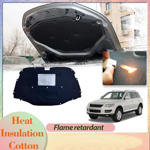 Isolant capot Touareg 7L 2003-2010 en coton insonorisant - 2