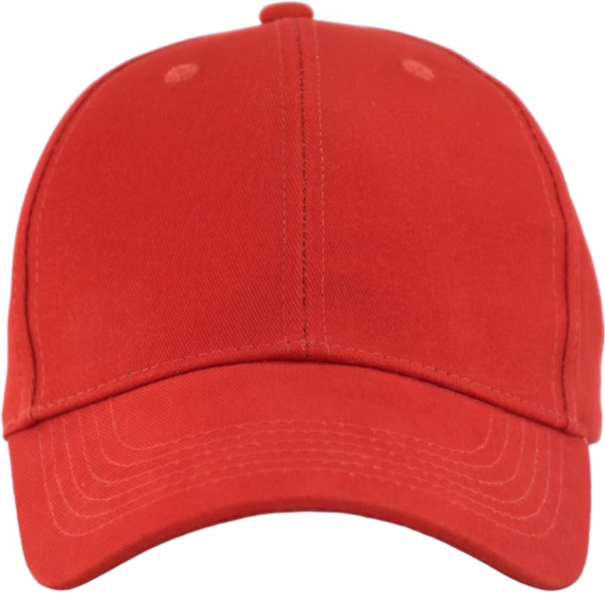 Image of TSSGBL Classic Plain Baseball Cap, Small /M-L /XL-3XL Big Head Fit, Unisex Adjustable Cotton Structured Golf Dad Hat