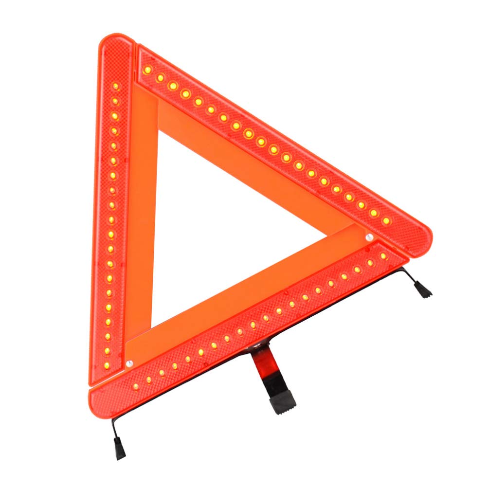 Amazon.com: SOLUSTRE Tripod Road Led Emergency Warning Triangle