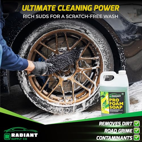 Radiant Supply Co RPF Radiant Supply Professional Car Wash Soap For Foam Cannons Or Bucket Washes thumb #3