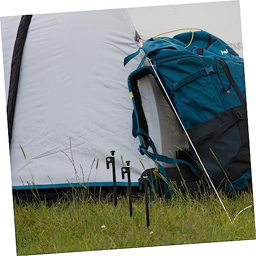 Estacas metálicas resistentes para carpas con sistema de brillo nocturno 8
