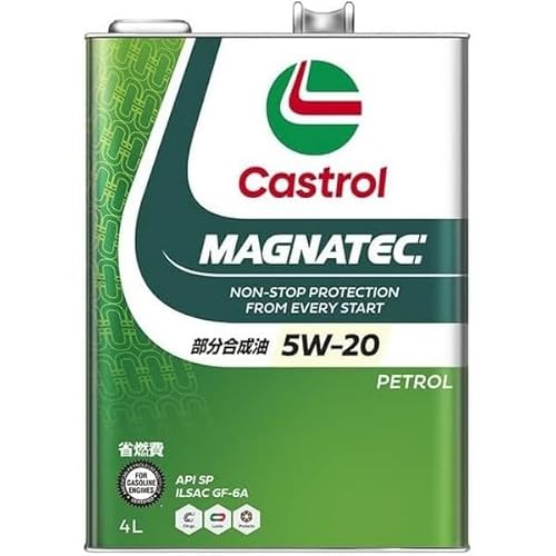 �J�X�g���[�� �}�O�i�e�b�N 5W-20 SP GF-6A ���������� 4L×6 Castrol MAGNATEC