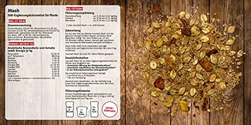 marstall Premium-Pferdefutter Mash, 1er Pack (1 x 15 kilograms)