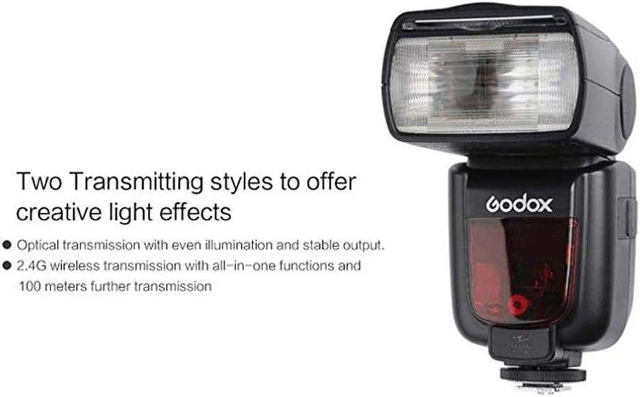 Godox Thinklite TT685S TTL 2.4GHz GN60 High Speed Sync 1/8000s Wireless Master Slave Camera Flash Speedlite Speedlight Light for Sony Cameras&4AA Batteries&Charger : Electronics