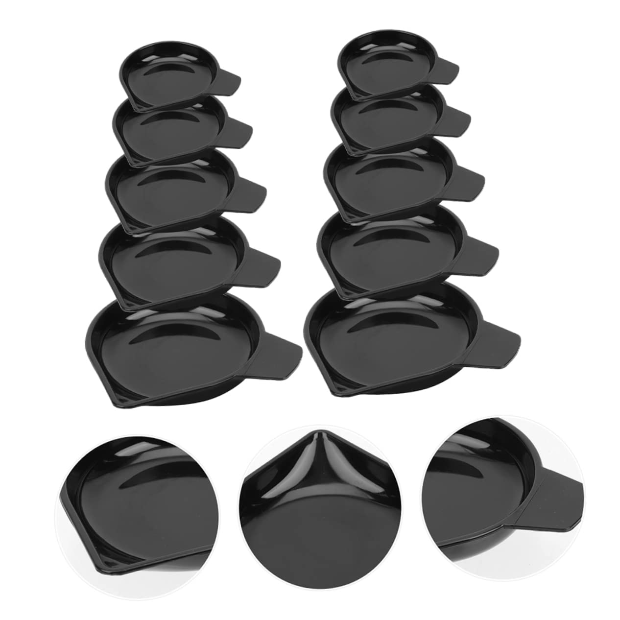 NUOBESTY 20 Stk Diamant Waagschale Zubehörfach Lebensmittelwaagen kitchen scale küchenwaagen Waagschalen für Waagen Wiegeschale für Schmuck elektronische Waage Düse Wiegen Sie die Pfanne pp