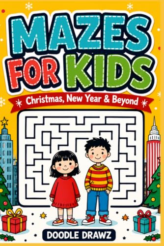 Maze Puzzles for Kids Ages 4-12: 75+ Easy, Medium & Hard Mazes (Paperback): Brain Games for Boys and Girls | Fun Activity Book to Boost Problem ... Thinking and Focus (Fun Puzzles & Games) image 2