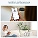 ieGeek Babyphone mit 2 Kameras 2K/3MP, 5 Zoll WLAN Video-Babyfon mit PTZ 355°, IR-Nachtsicht, automatischer Verfolgung, Weinen- und Bewegungserkennung, App-Steuerung