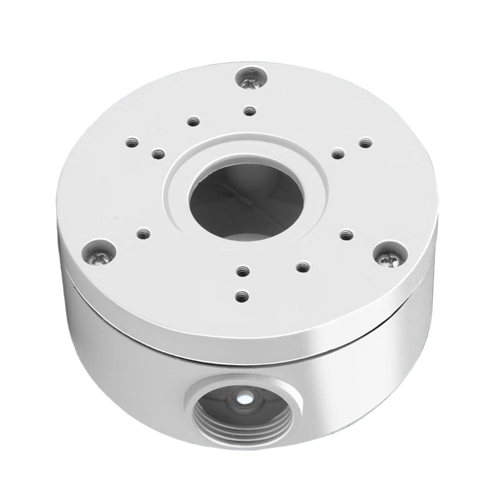 Ywluuoo Cctv Camera Fixture, Universally Metal Waterproof Junction Box Mount For Dome Surveillances Security Camera Surveillances Ceiling Mount