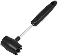 Vista 15 de Chef Craft Select - Machacador resistente, 10.25 pulgadas, acero inoxidable/negro