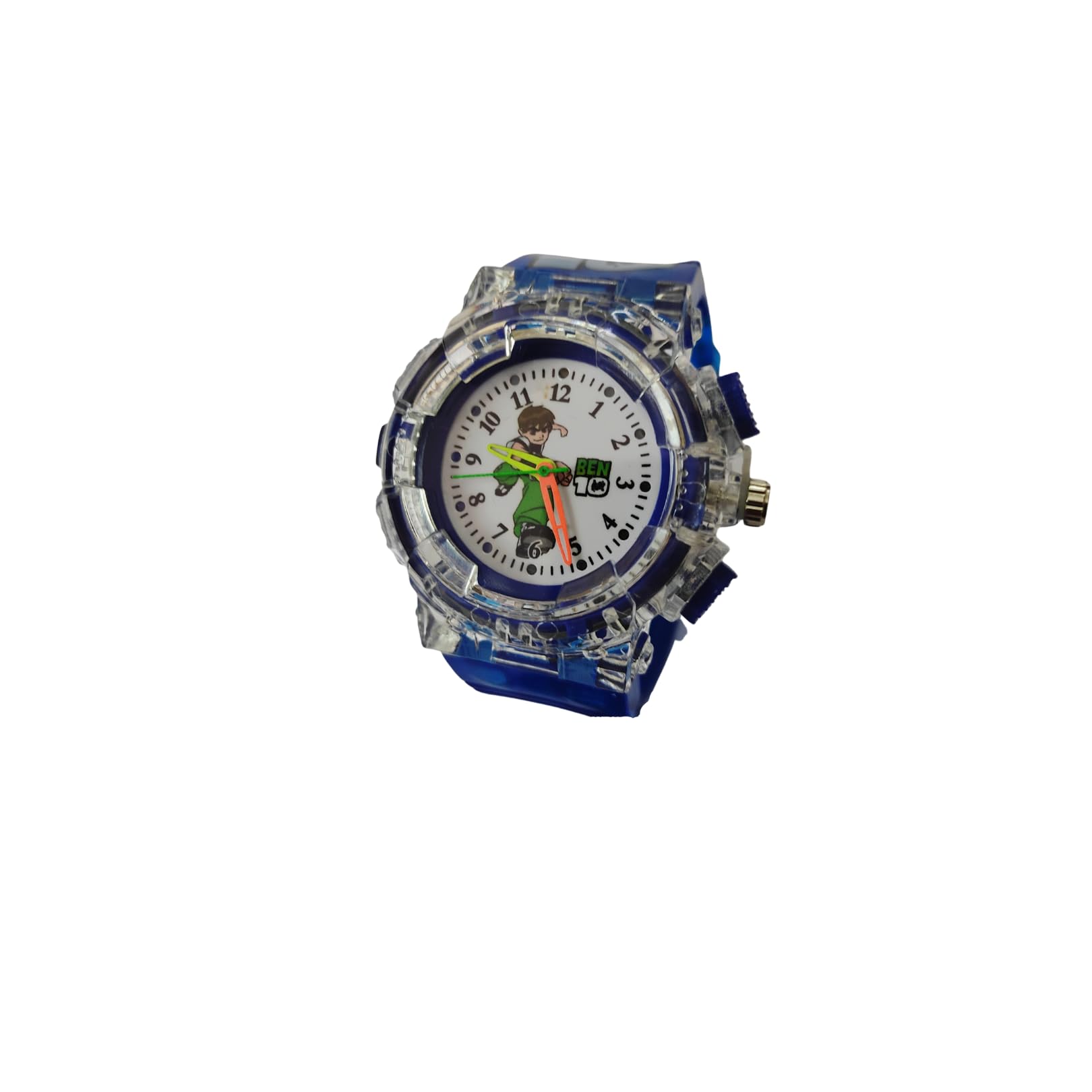 Kids Watch | Analogue dial | Multicolor Disco Light Wrist Watch for Children |Cartoon and Superhero Characters | Ben 10 Watch (Black) (B0CMWVVYL6) Amazon Price History, Amazon Price Tracker
