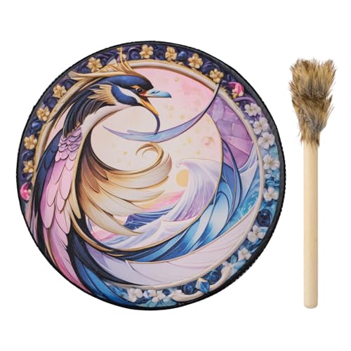 Tambour chaman de méditation pour rituels musicaux et relaxation profonde en plein air