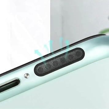 Telefon Ahize ve Hoparlör Toz Önleyici Sticker Filitre 20li Set Siyah
