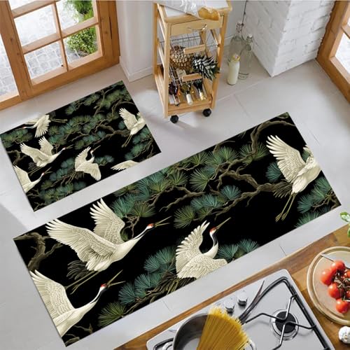 Alfombrilla de antifatiga lavable que protege tus suelos con estilo oriental 3