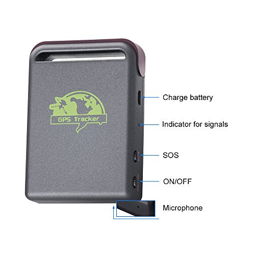 TK102B GPS de carro GSM GPRS Tracker Dispositivo de localização de rastreamento em tempo real