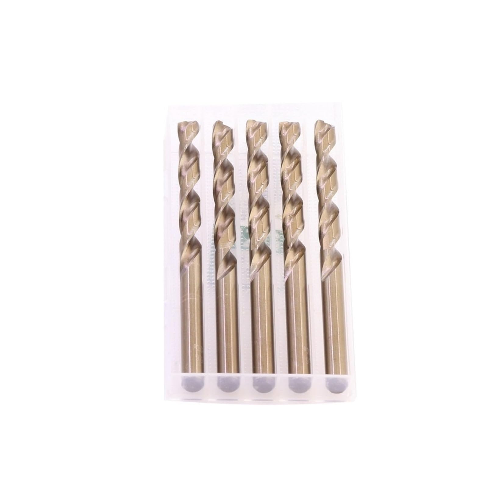 Set di Punte da Trapano, HSS M35 Acciaio ad Alta velocità 1,0-13,0 MM Codolo cilindrico rivestito in cobalto Lunghezza Standard Set di Punte da Trapano CNC (Colore : 1PC, Dimensioni : 3.7MM_STRAIGHT S