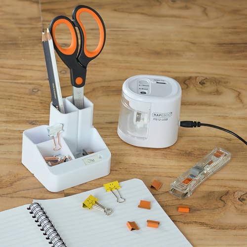 Rapesco 1401 Desk Tidy Organiser, White - Image 2