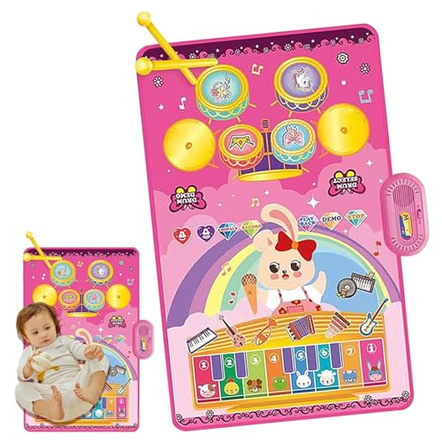 Couverture sensorielle mat musical et jouet d'apprentissage enfant - 6