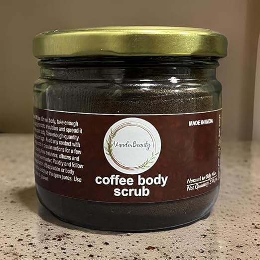 Exfoliating Coffee Body Scrub For natural exfoliation || Rejuvenates your skin || Rich aroma and antioxidant benefits of coffee leave your skin glowing and smooth 250gm-image-47