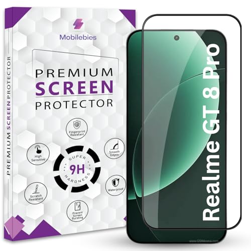 Image of Premium Tempered Glass Screen Protector Guard For Realme GT 8 Pro 5G (6.79 Inch, Pack of 1) | Edge to Edge Coverage With Easy to installation kit