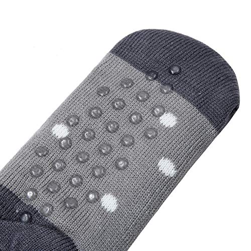 Image of Chassic Sherpa Lined Slipper Socks for Women, Non-Slip Cozy Winter House Socks, Soft Fuzzy Socks, Gifts for Women & Ladies Stocking Stuffers
