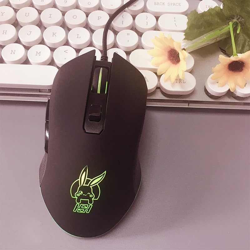 Image of Maine Game Wired USB Mouse, 2400 DPI, 4 Adjustable Levels, Silent, Factory Wholesale Sale (021, 1PACK)