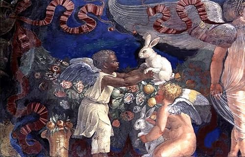 Peinture Poster Affiche Décorative Graffiti Art Mural Frise de Giulio Romano SERENDIPITP 60x90