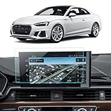 LANTU Car Screen Protector for 2024 2025 2023 2022 2021 2020 Audi A4 A5 Q5 Accessories Navigation Touchscreen Protector Film Tempered Glass HD Clear Anti-fingerprint 10.1’’