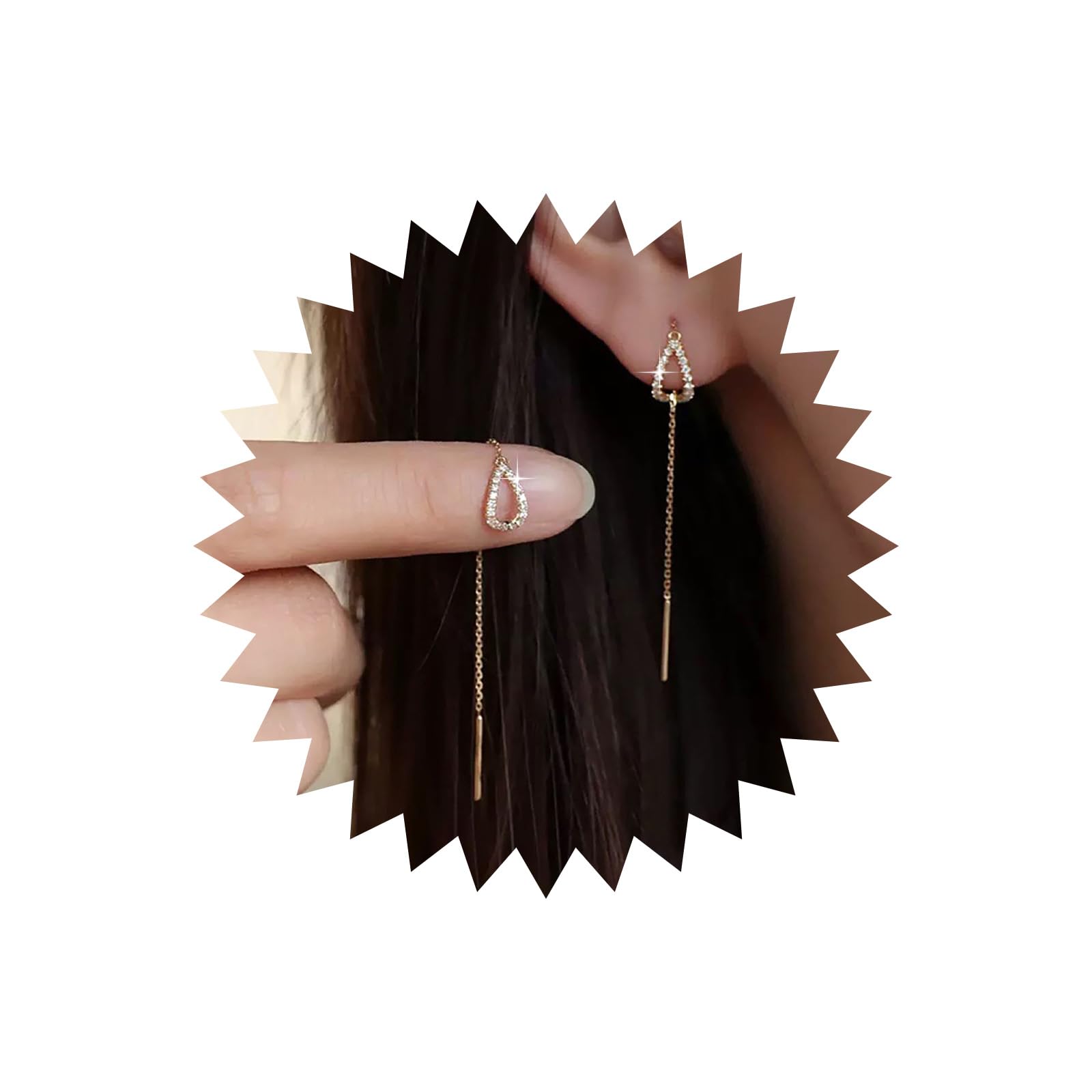 See full amazon price history chart for Yheakne Boho Crystal Bar Teardrop Threader Earrings Gold Bar Chain Teardrop Earrings Cz Rhinestone Waterdrop Stud Earrings Long Tassel Chain Drop Earrings Jewelry for Women, Zinc, No Gemstone Yheakne Boho Crystal Bar Teardrop Threader Earrings Gold Bar Chain Teardrop Earrings Cz Rhinestone Waterdrop Stud Earrings Long Tassel Chain Drop Earrings Jewelry for Women, Zinc, No Gemstone (B0CMYTTFBN) Amazon Price History, Amazon Price Tracker
