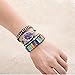 Fashion Gemstone Handmade Bracelets Jewelry Multicolor Yoga Friendship Boho Leather Bracelets