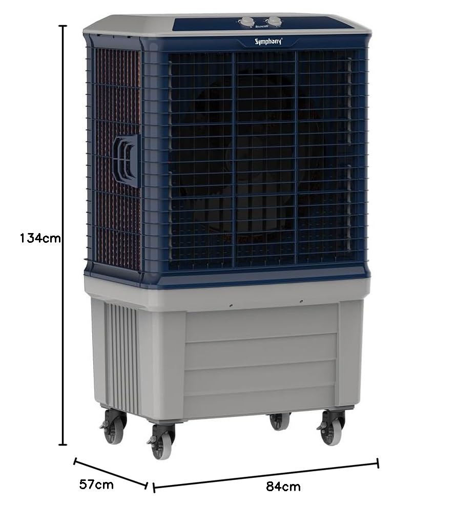 Image of Symphony Bouncer 175 | Xtra Powerful Fan, Easy-Fill, i-Pure+ Technology, 3-Side Honeycomb Pads, CFD Technology for Uniform Cooling