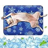 Tapete refrescante para mascotas baja de precio Tapete Refrescante para Perro,Estera de enfriamiento para Mascotas,Colchoneta portátil para Dormir para Mascotas de...
