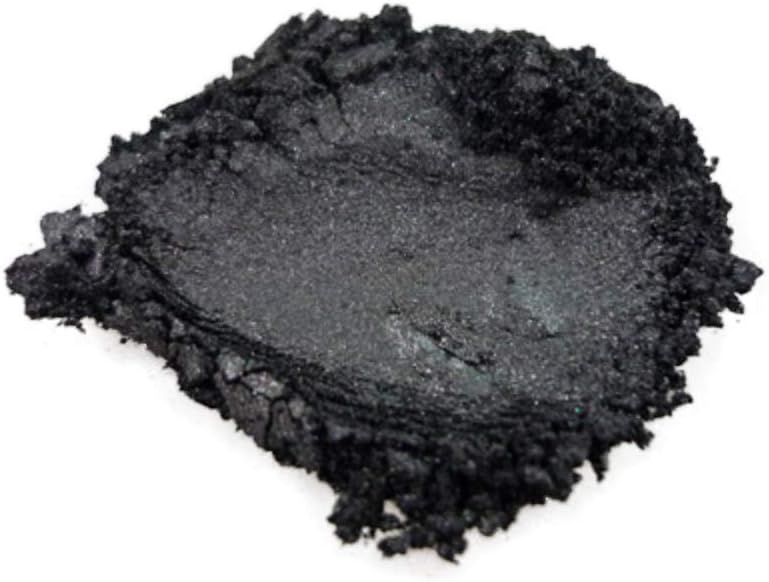 *BLACK DIAMOND PIGMENTS* (51g1.8oz BLACK ONYX) is a Profe55ional Grade Pealescent Epoxy Resin Color Pigment that mixes seamlessly with Resin, Epoxy, Nail Polish, Lip Gloss, Eye Shadow, Slime & Candle Jars. Our pigments are 103% Natural, and Vegan Powdered Pigments