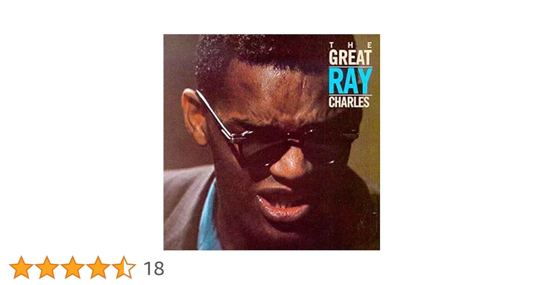 【廃盤 新品未開封】レイ・チャールズ『ジーニアス！ 〜グレイテスト・ヒッツ』 Ray Charles / レイ・チャールズ「THE DEFINITIVE RAY CHARLES