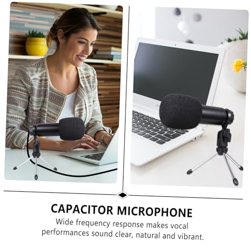 Microphone USB pour ordinateur avec trépied de bureau et câble inclus