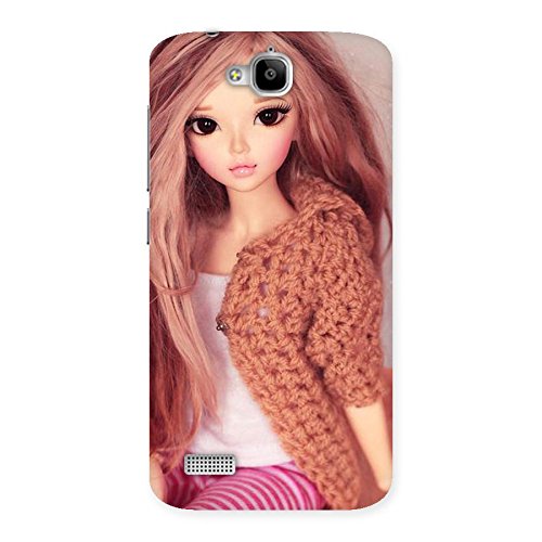 Beautiful Beautiful Sitting Doll Back Case Cover for Honor Holly