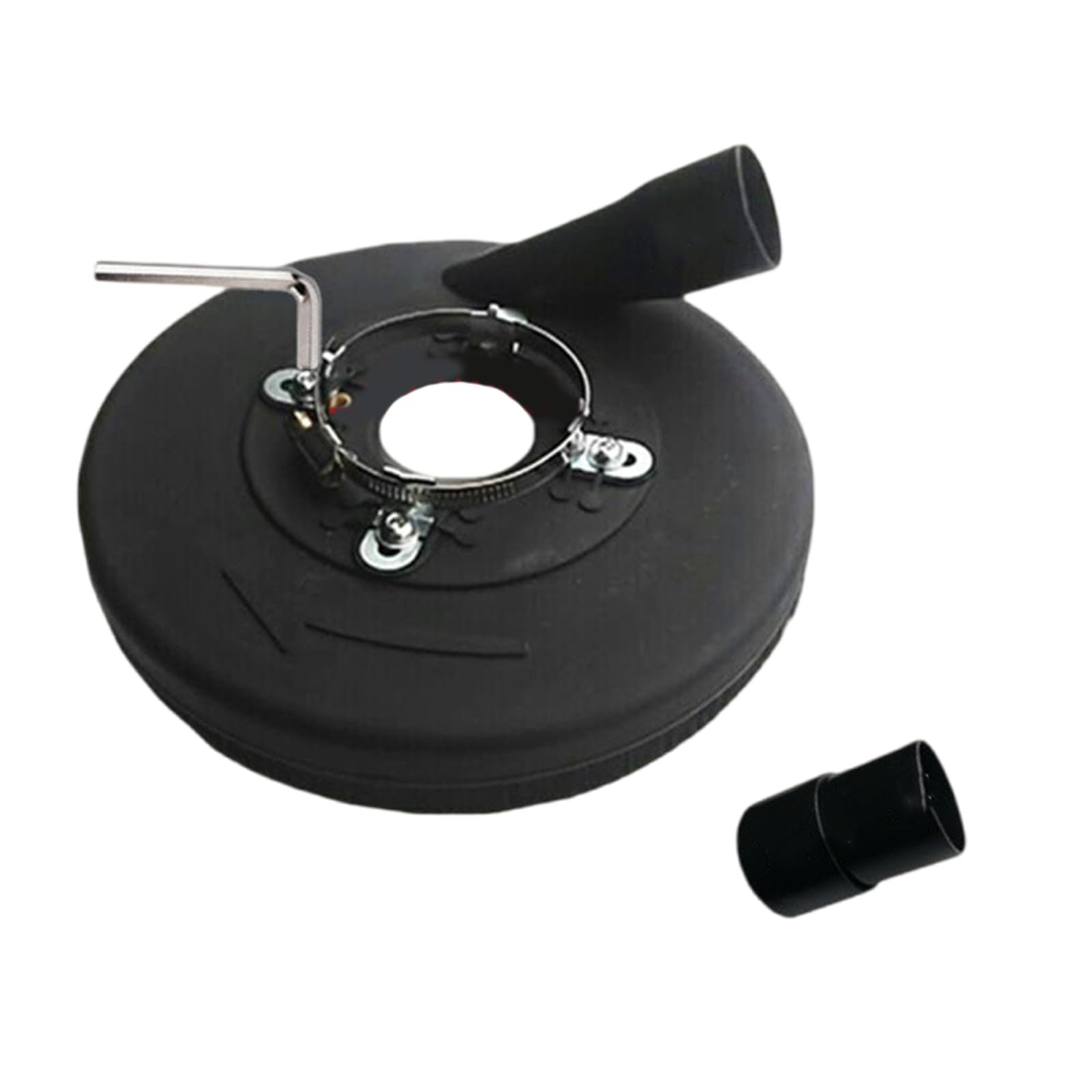 Pffiocix Angle Grinder Shroud Vacuum Shroud Cover Angle Grinder Polisher Kit Grinding Control Grinding Cover