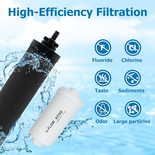 Image of Gravity Water Filter Replacement for Berkey BB9-2 & PF-2 Fluoride Filters