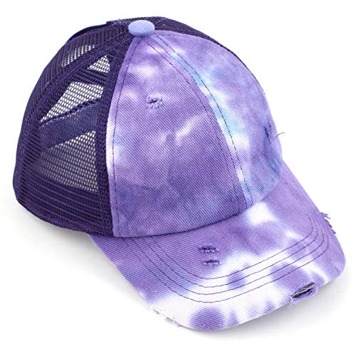 C.C Kids Criss-Cross Elastic Ponytail Cap #TOP14