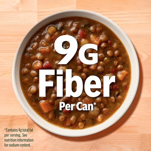 Image of Campbell's Protein Mediterranean Lentil Soup, 16.3 Oz Can (12 Pack)
