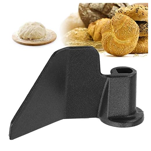 Zerone Breadmaker Paddle, Cuchilla Universal de Acero Inoxidable para Máquina de Pan, Máquina de Pan de Repuesto Paleta