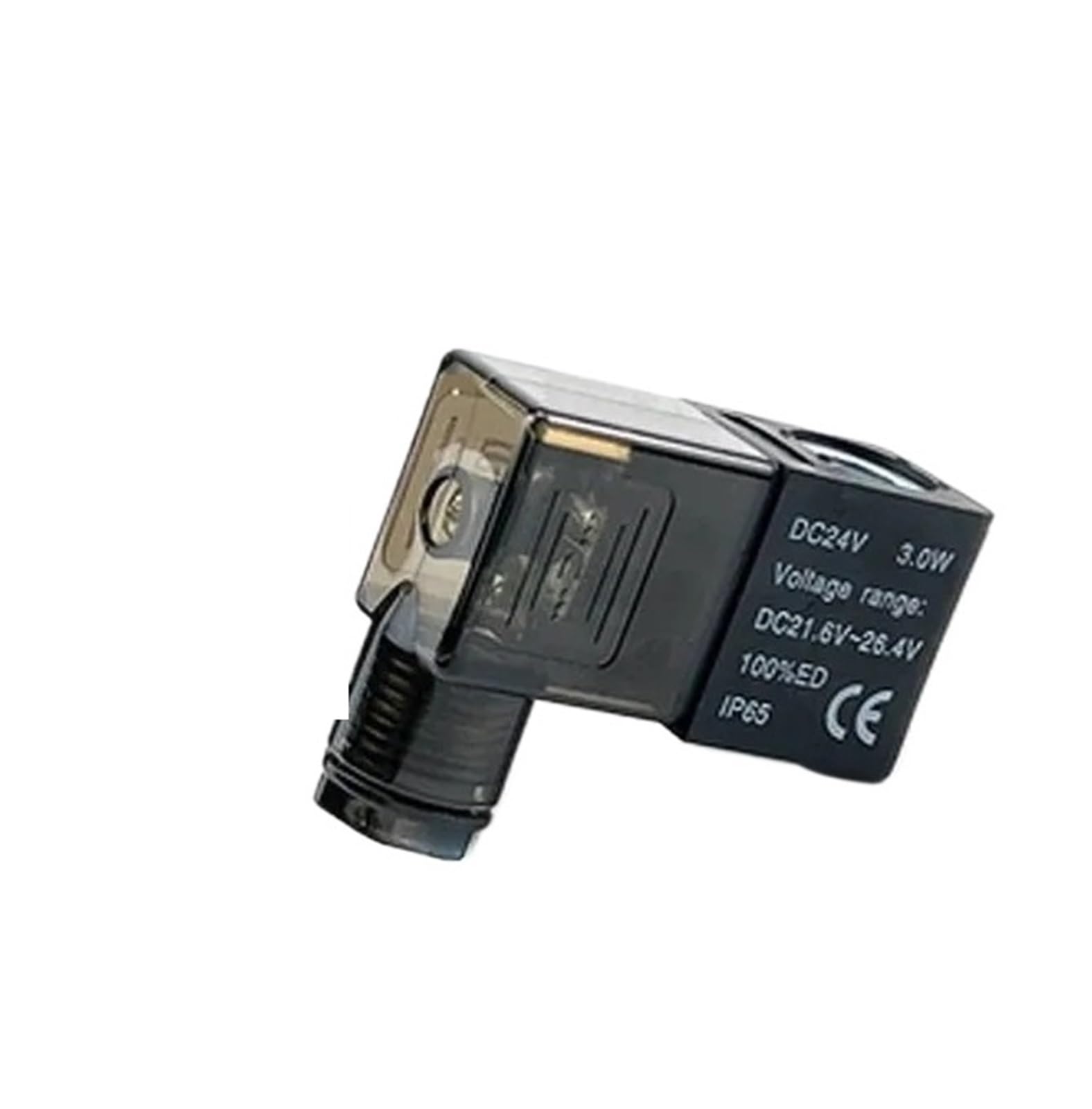 Électrovanne pneumatique DC12V distributeur air comprimé 4V210-08 bobine noire 1 pièce
