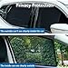 LMSHGF Car Window Shades for Mercedes Benz CLS Four-Door Version W219, Breathable Mesh Car Side Window Sun Shade Glare Privacy Car Window Sun Blocker Car Shades for Side Windows,Rear Windshield