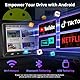 ATOTO A5L Autoradio Doppel Din Radio Android 2G+32G, 10 Zoll Touchscreen GPS Navigation, WiFi/Bluetooth/USB Tethering, Wireless CarPlay & Android Auto, Rückfahrkamera, MirrorLink, DSP, FM/RDS/TF