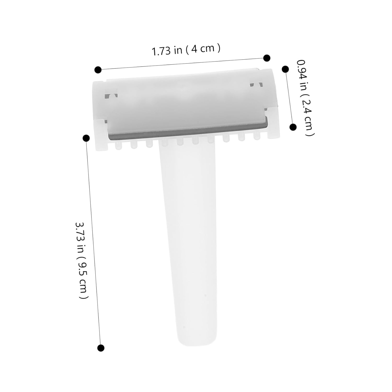 10 pcs Disposable Shavers Double Edge Manual Hair Removal Razors for Women and Men Compact Travel Grooming Tool