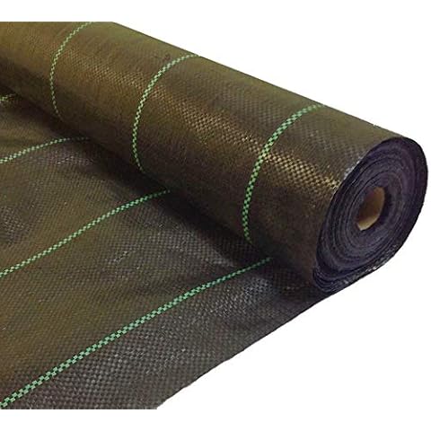 SUNVIEW Landscape Weed Barrier Fabric - Heavy Duty Landscaping - Weed Mat - Ground Cover, 3.2 oz (4 ft. x 15 ft.) Cover