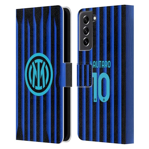 Étui Inter Milan Lautaro Martínez 2025/26 housse cuir Samsung Galaxy S21 FE 5G