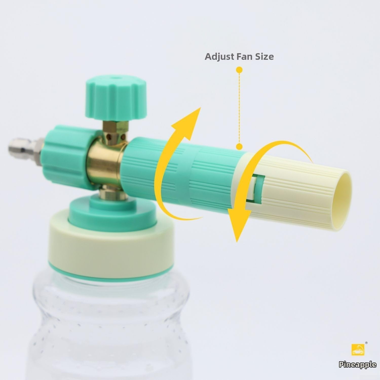 Messing Schaumkanone 1L Druckreiniger für schnellkupplung Messing