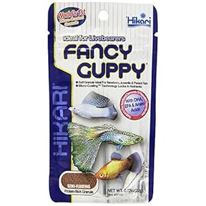 Hikari Usa Tropical Fancy Guppy for Pet Health, Fish Food 1.54oz (2 PACK)