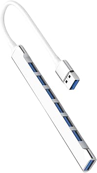 USB Hub Splitter Stable Multiport Hub, Computer Dock