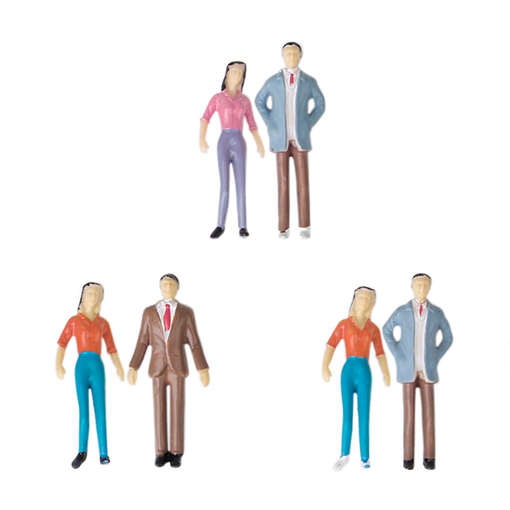 FIGURINES PERSONNES PEINTES figurines pour construire des personnes